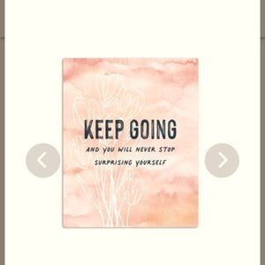 NWT 120 Piece Jigsaw Puzzle -            KEEP GOING